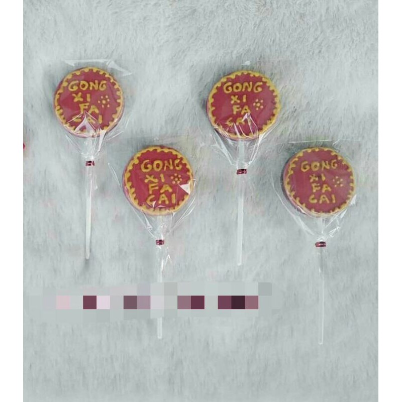 

lolipop cokelat gong xi fa cay/Chinese new year/imlek