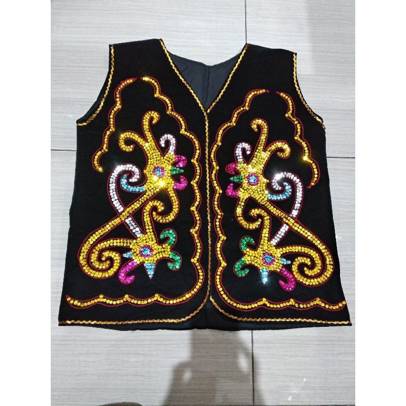 Rompi baju dayak dewasa Kalimantan