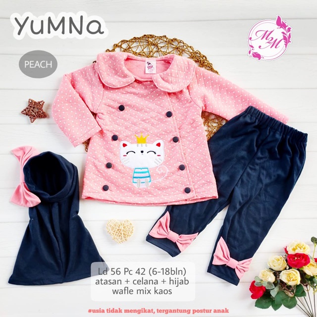 YUMNA SET ANAK / KIDS ORIGINAL M2M