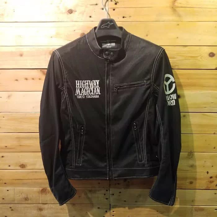 Yellow Corn YB-8100 Black Mesh Riding Jacket