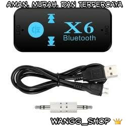 [TERMURAH] CAR BLUETOOTH RECEIVER X6 CK05 / BLUETOOTH AUX KIT X6 NICE QUALITY