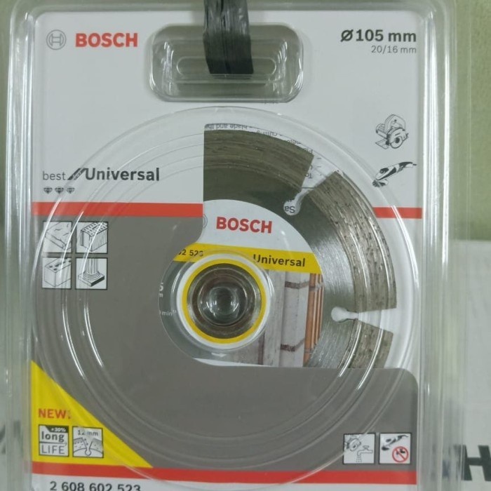 Diamond Wheel kering 4 In BOSCH Pisau Potong Keramik 4 Inci kering BOSCH