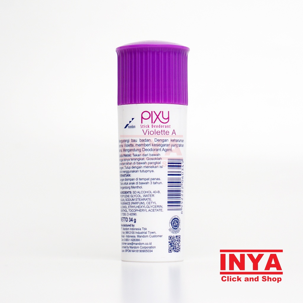 PIXY DEODORANT STICK VIOLETTE 34gr