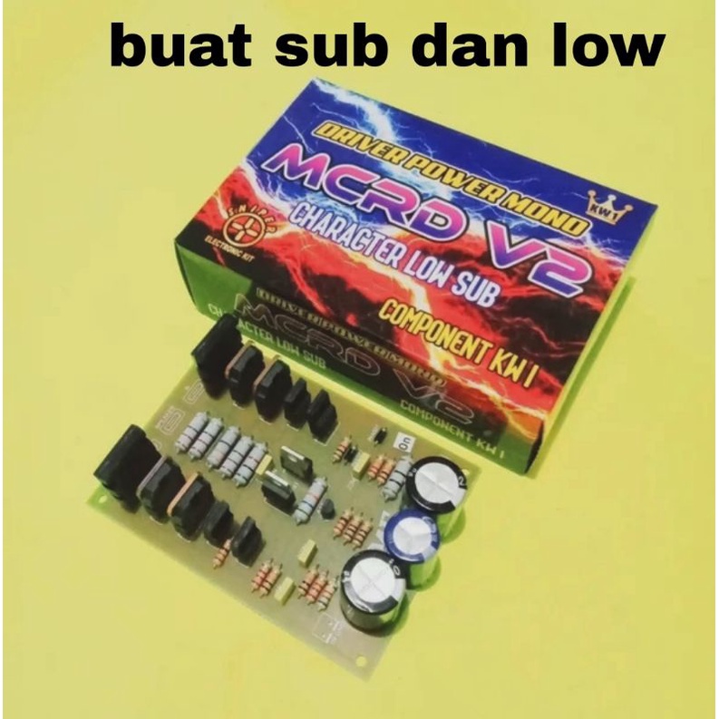 KIT DRIVER POWER MONO MCRD V2 BME SUB LOW