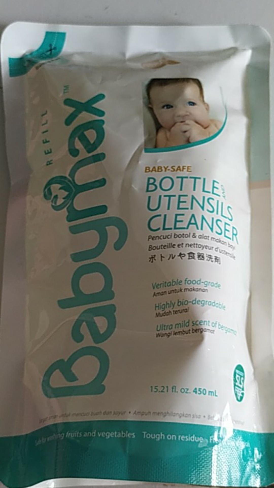 Babymax Reffil Sabun Cuci Botol 450ml