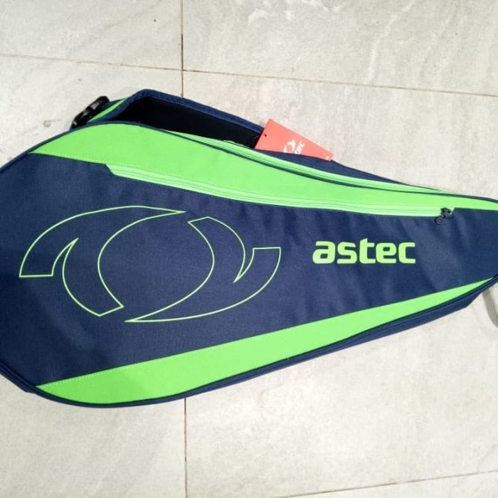 ASTEC Tas ORIGINAL Badminton Tenis Murah Meriah Hijau Sale Diskon Discount Bulutangkis