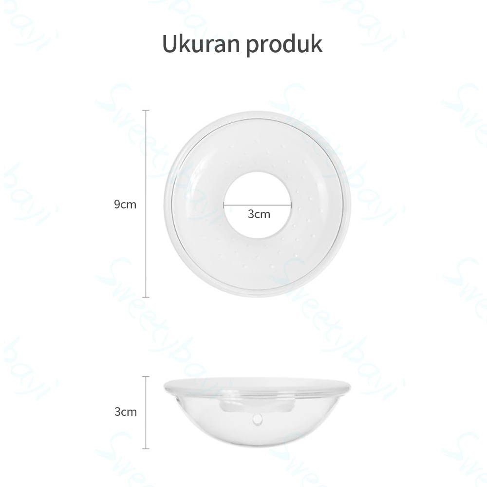 Sweetybayi Wadah penampung tetesan ASI Silikon Milk Collector Shell Breast shell milk saver