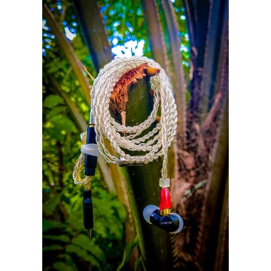 headset iem sony mh750 recab+mmcx