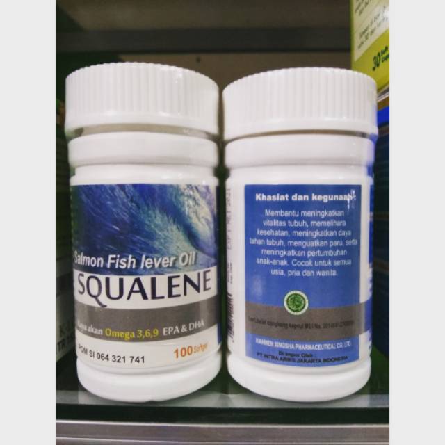 Squalene/ Minyak ikan gabus Halal dan BPOM
