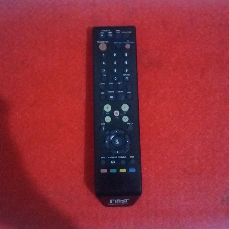 REMOTE ORIGINAL TV FIRST MEDIA