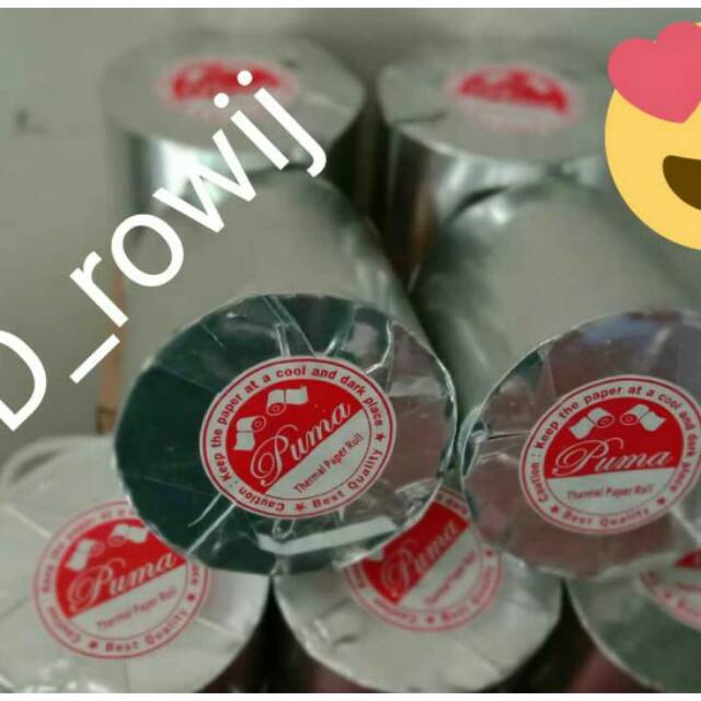 

Kertas Struk Kasir Thermal Paper Roll 80x80