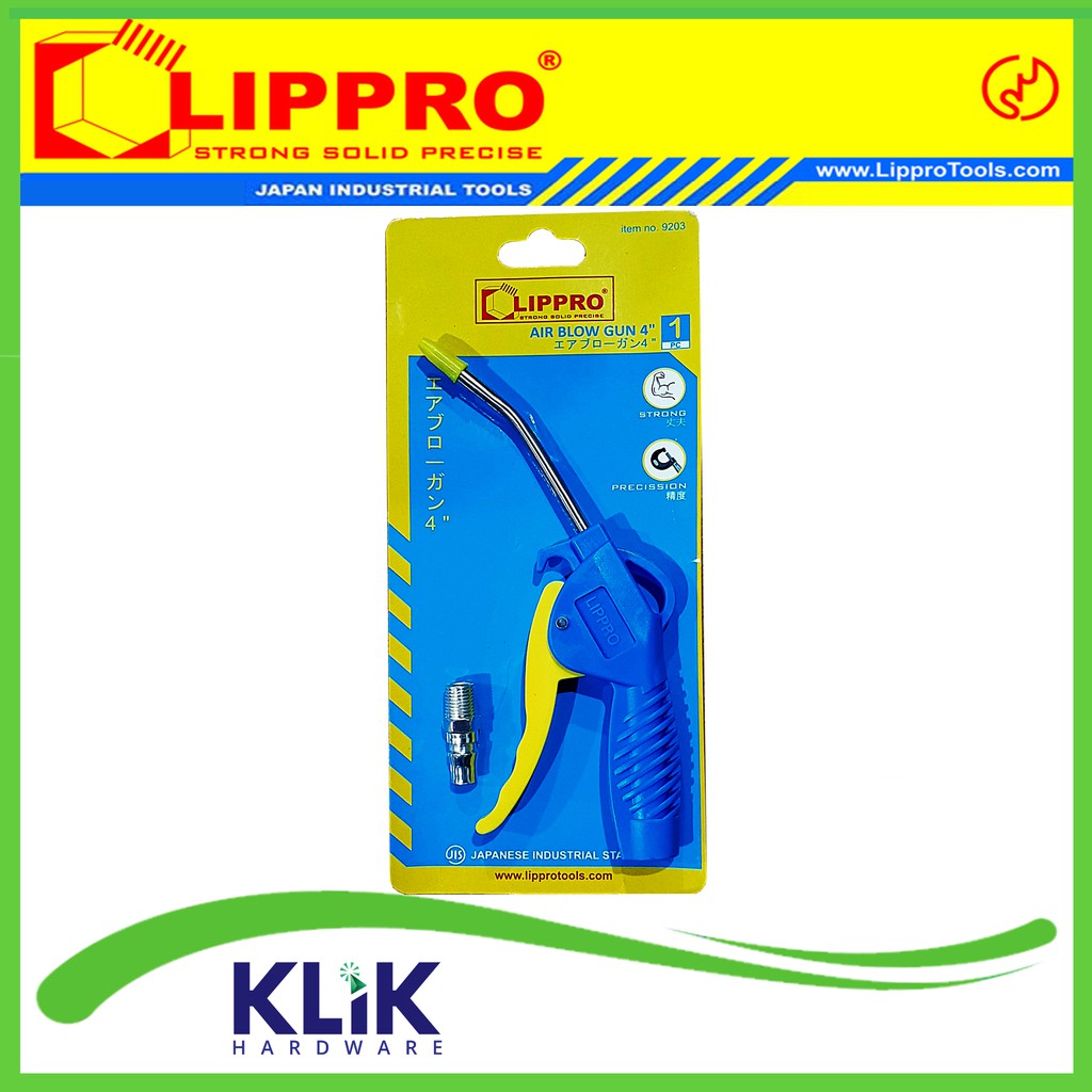 Lippro Air Blow Gun 4 Inch Type 9203 Semprotan Angin Coupler Cleaning Tool