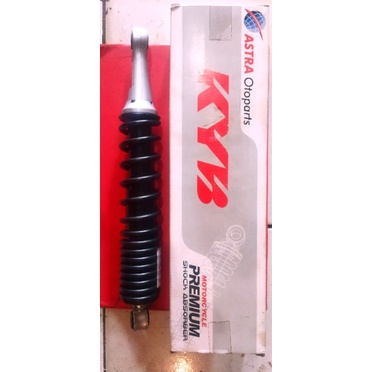 Skok KYB Belakang Kharisma warna Hitam Shock Supra 125 merk KYB Supra Fit New