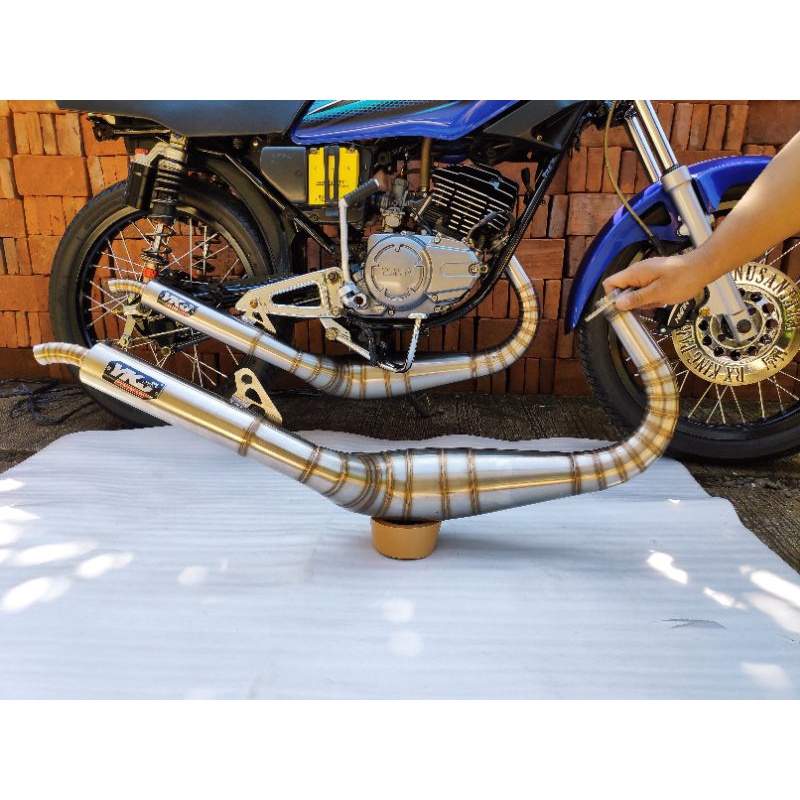 Knalpot RX King Kobra Stainless SE [Special Edition] Riset Terbaru Super Garing Original YKJ Racing Istimewa-1