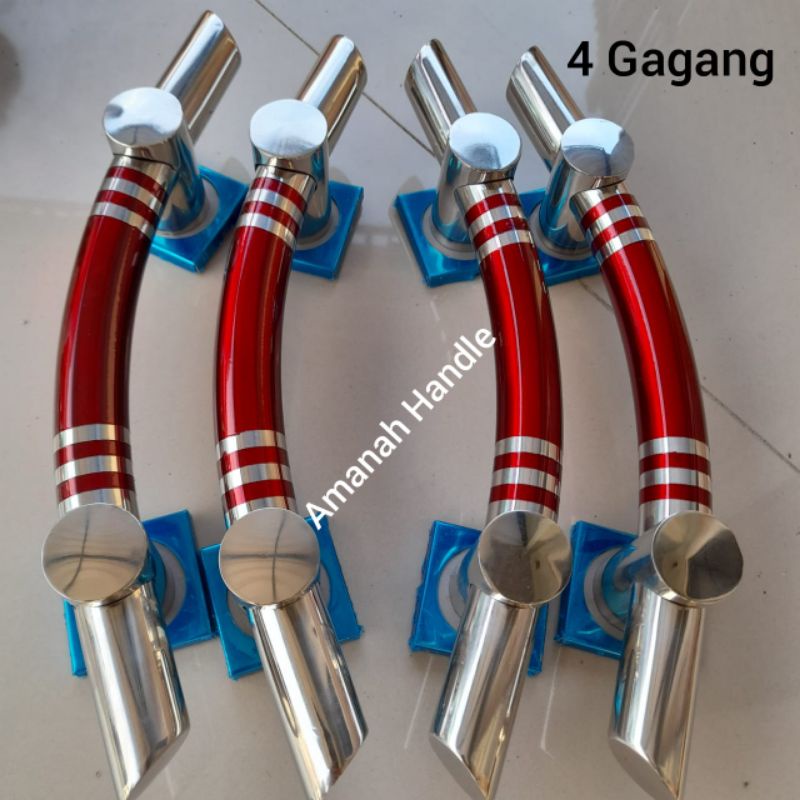 4biji 45cm handle pintu rumah stainless 33cm SSB / Gagang pintu rumah stainless kupu tarung