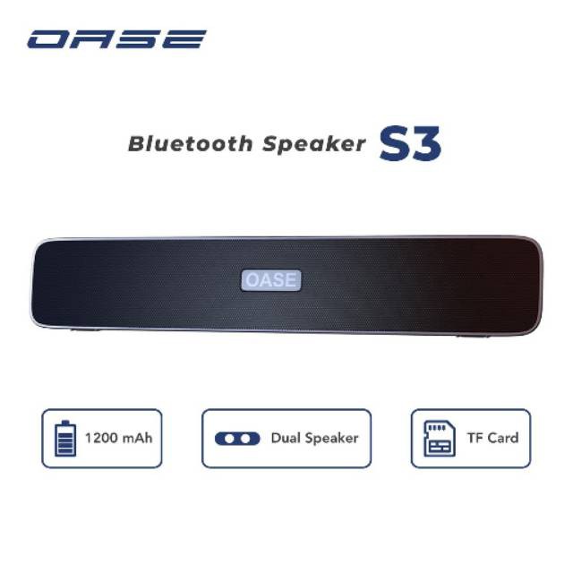 OASE S3 SPEAKER WIRELESS / BLUETOOTH SOUNDBAR-6