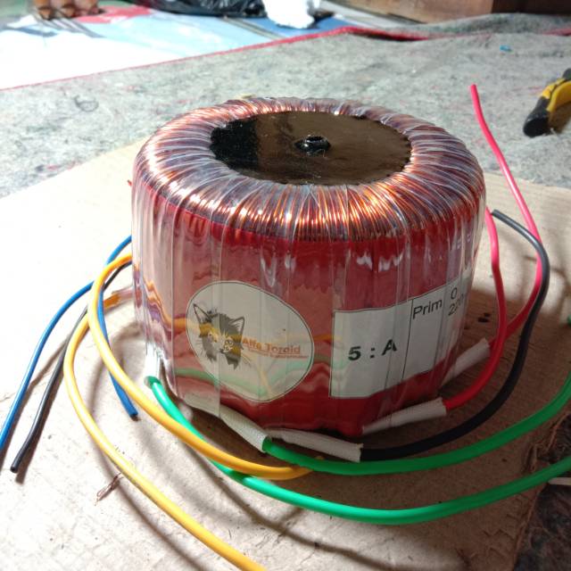 Trafo toroid trafo donat 5A CT 25v 32v