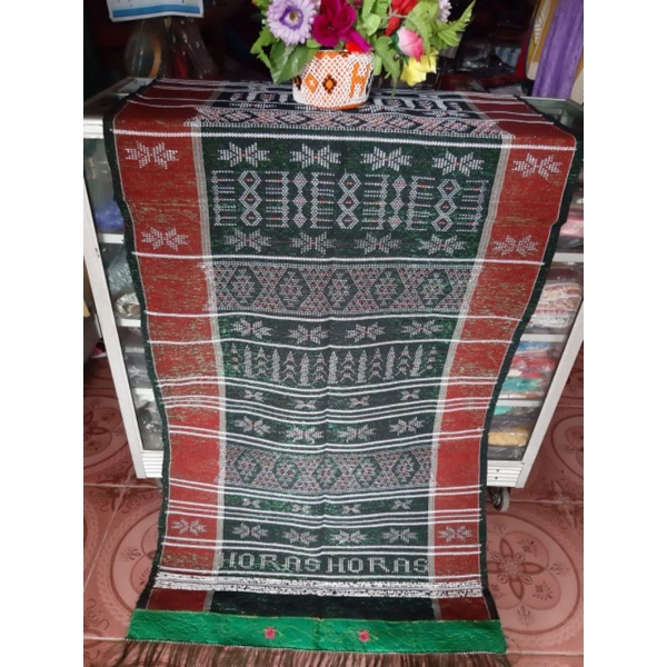 ULOS SADUM HIJAU ULOS BATAK BERMANIK MANIK ULOS SIHUNTI AMPANG