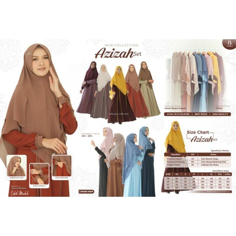 Azizah set by al hijaz