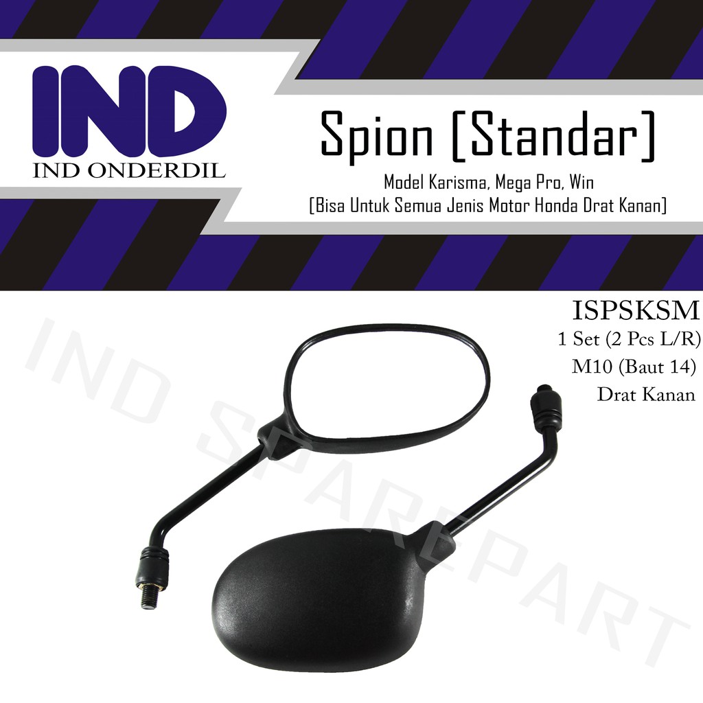 Spion-Kaca Kiri-Kanan Standar-Standart Set Win/GL Pro-Max-100/Neotech