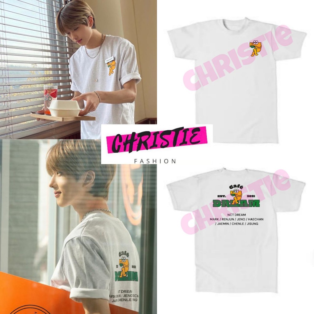 [COD] KAOS 7 DREAM CAFE NCT DREAM S-XXL 13 WARNA / T-SHIRT KPOP NCT MARK RENJUN JENO HAECHAN JAEMIN