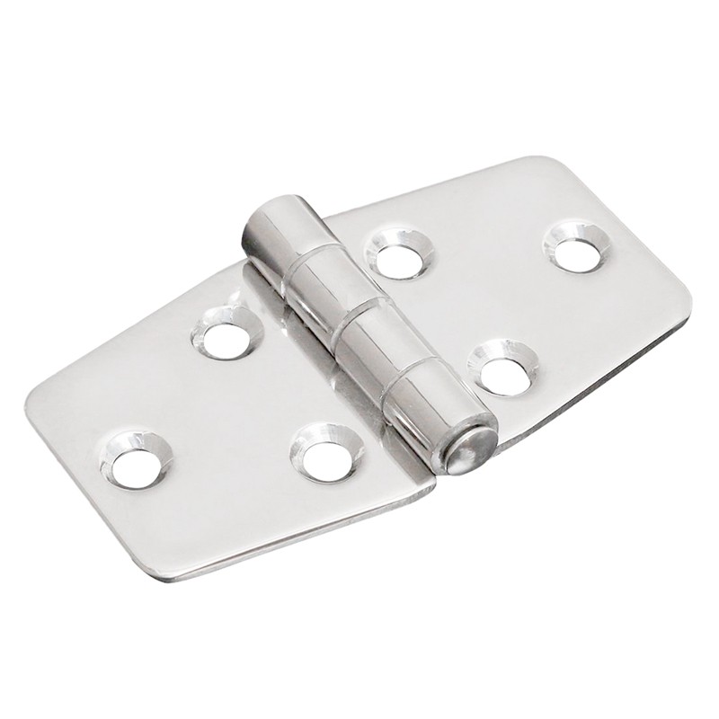 1x 3 Stainless Steel Boat Marine Grade Flush Door Hatch Compartment Hinges Silv