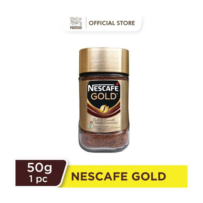 

BISA COD Nescafe Gold Kopi Instan Kopi Hitam 50 gr Jar OBRAL [Kode 1|Kode 2|Kode 3|Kode 4|Kode