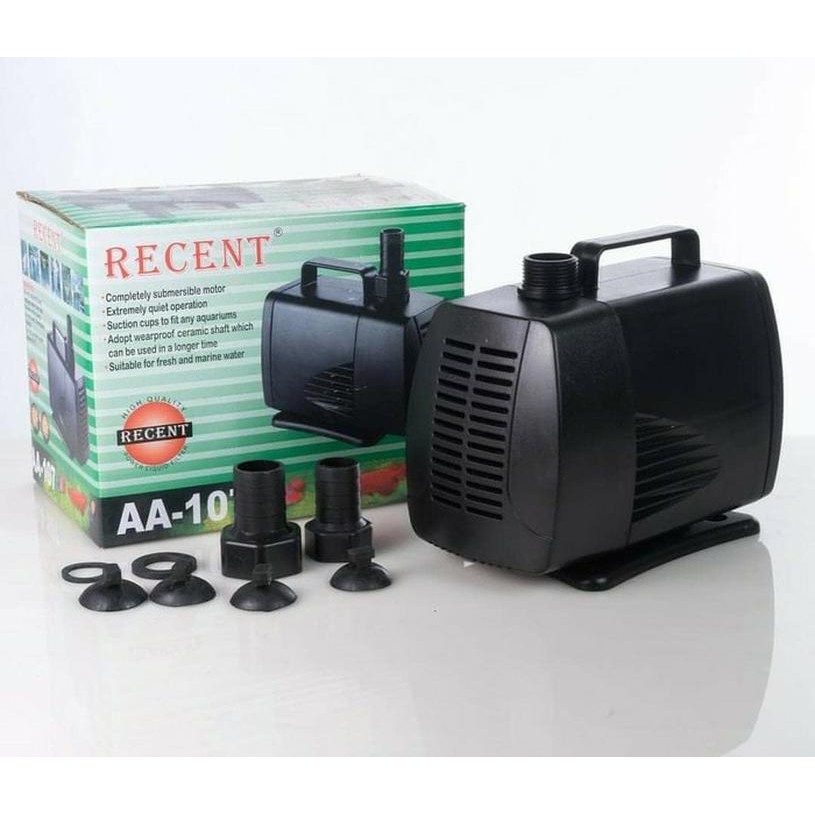 POMPA CELUP RECENT AA 107 / POMPA KOLAM AQUARIUM RECENT 107