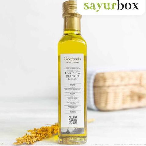 

READY COD Geofoods White Truffle Oil - Minyak Truffle 250 ml Sayurbox OBRAL Kode 950
