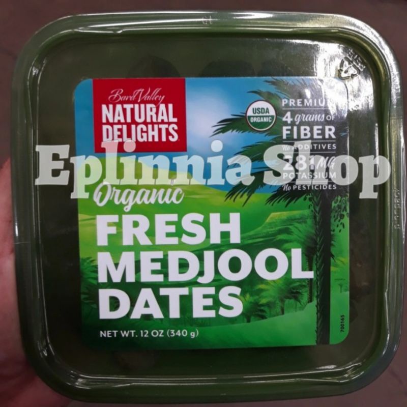 

Natural Delights Organic Fresh Medjool Dates 340 gr - Kurma Medjool Organik