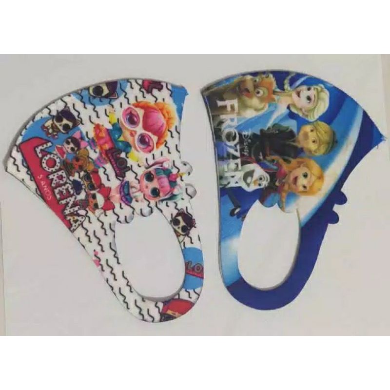 masker scuba anak motif murah