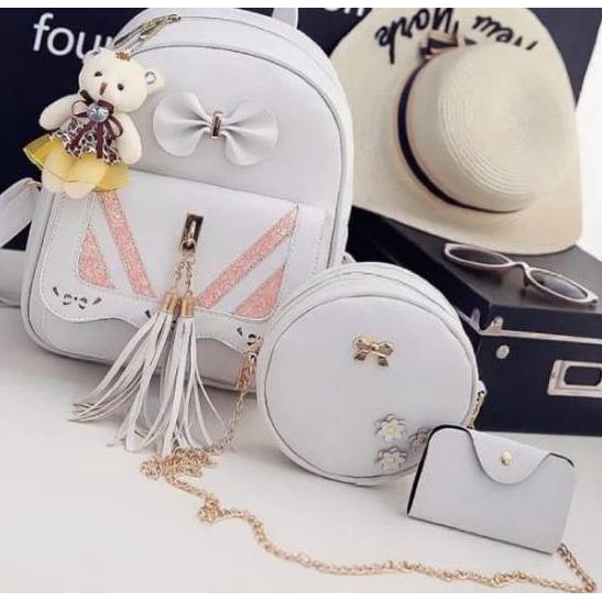 

New TASMURAH30_Backpack V Pita Rumbai Korea/ termurah Tapi Bukan Murahan