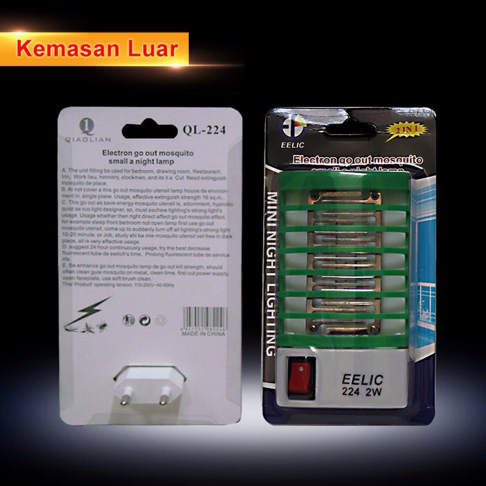 [BISA COD] Lampu tidur pembasmi nyamuk / bug zapper