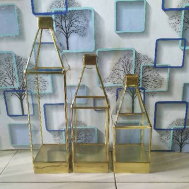 tempat lilin . lentera