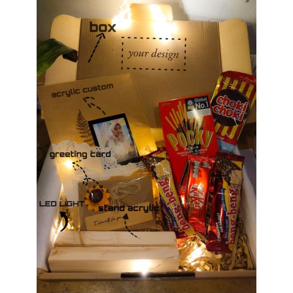 

Giftbox / Snackbox / acrylic custom