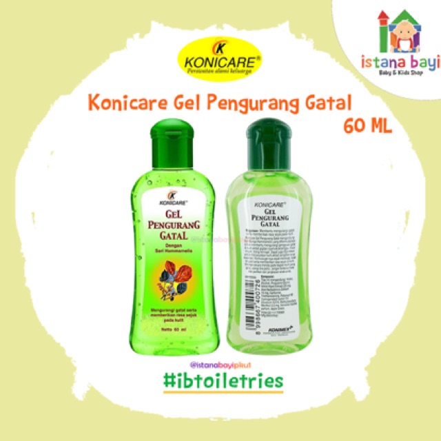 Konicare Gel Pengurang Gatal - GEL AMPUH penghilang Gatal