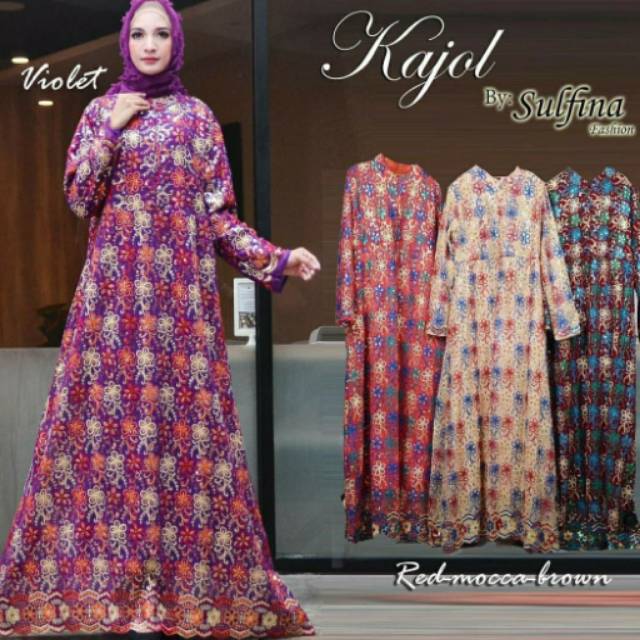 Kajol dress by Sulfina, bahan sari india