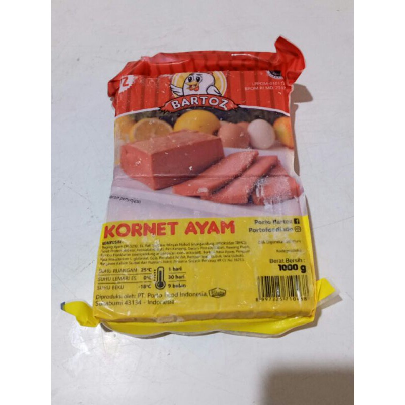 

BARTOZ KORNET AYAM 250-1000 GR