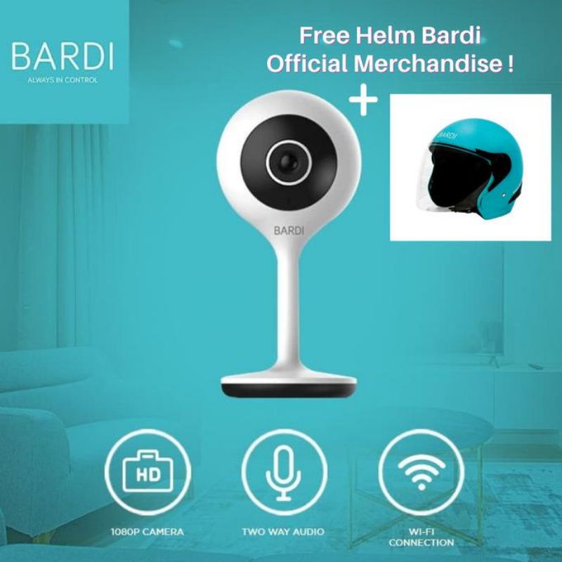 Jual Bardi Smart Cctv Indoor Stc + Free Helm Bardi Offical Merchandise ...