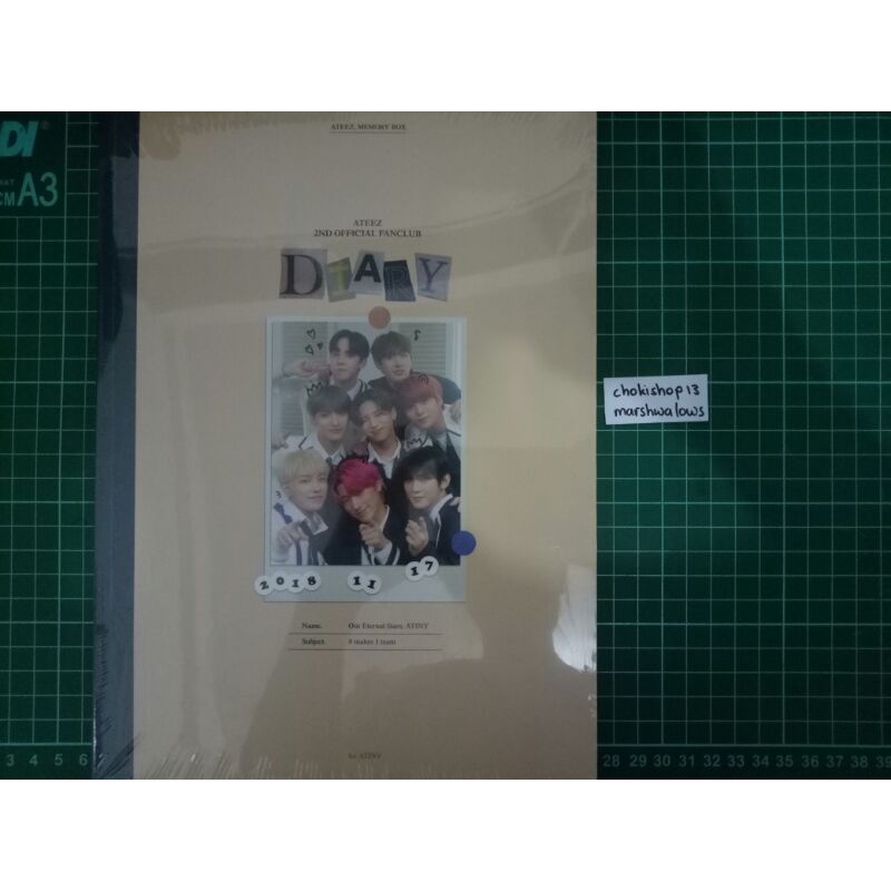 [READY STOCK] SHARING ATEEZ FANKIT 2ND GEN