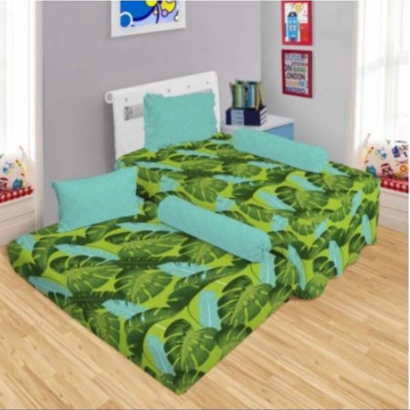 Sprei lady rose single rumbai uk 120x200 motif Tropica