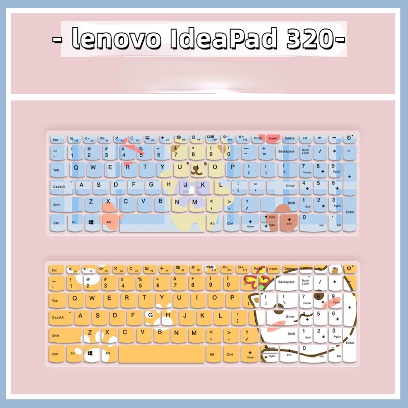 Film Pelindung Debu Keyboard Laptop Motif Kartun Bunga Untuk Lenovo Ideapad 320C 330C 15.6inci Ideapad 15.6inci L340-15IWL S3- 15xi