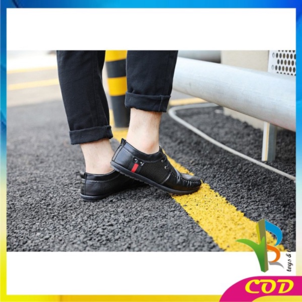 dijual rb s15 s17 sepatu pantofel pria casual  sepatu slip on cowok  sepatu   s17 hitam 43 diskon