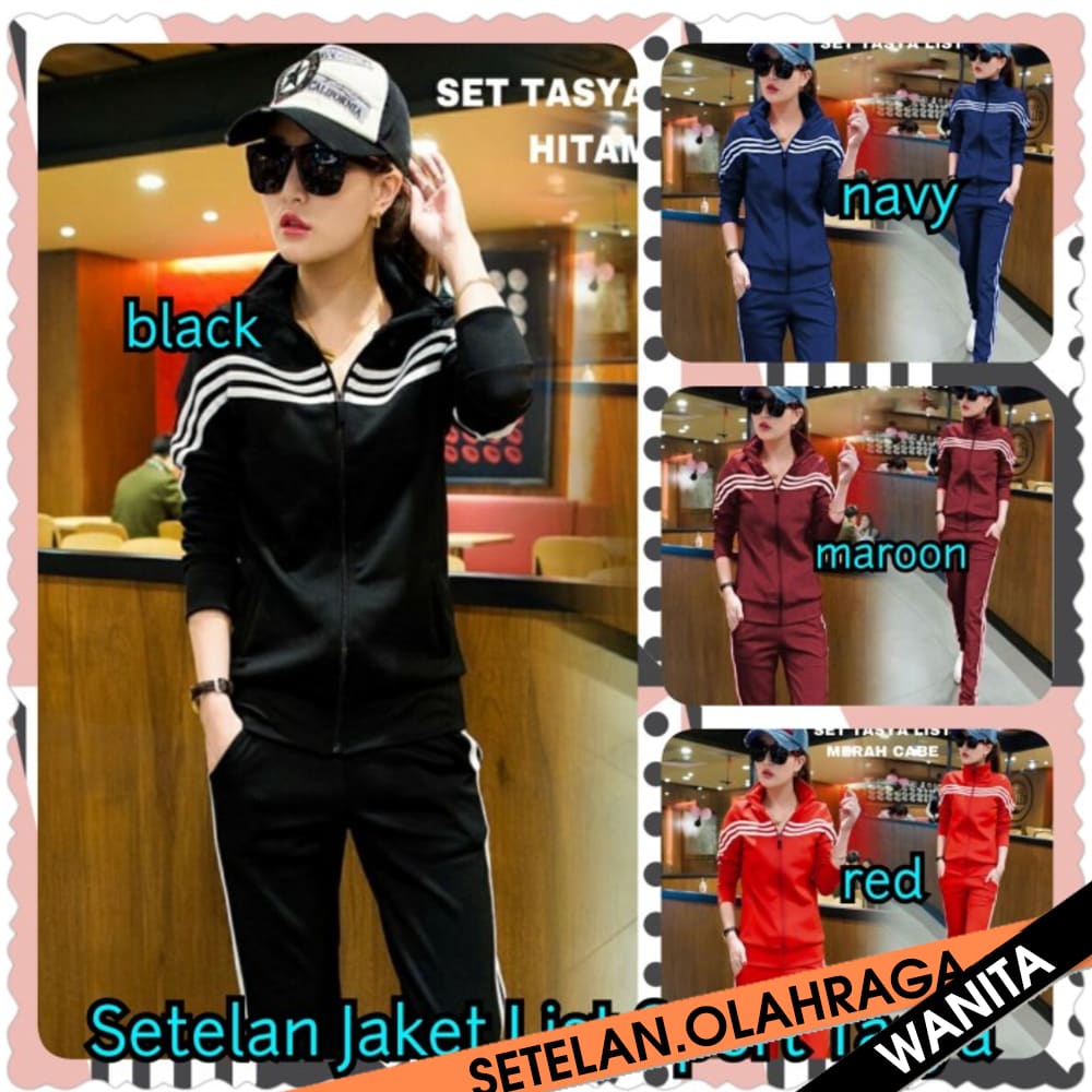 Setelan Baju Olahraga Sepeda Stelan Muslim Olahraga Muslimah Baju Olahraga Couple Muslim set sport