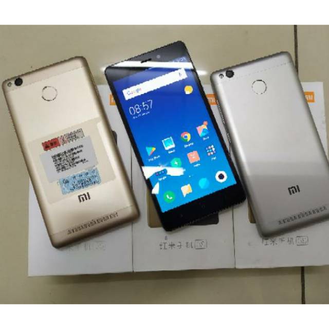  Xiaomi  Redmi  3S  Pro 4G lte Bhs indo Playstore Shopee 