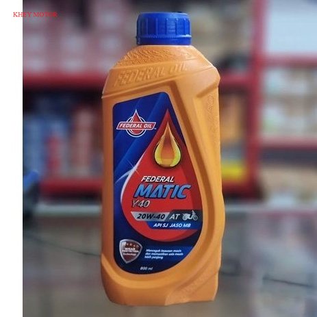 Oli Federal Y Matic 20W/40 0.8L