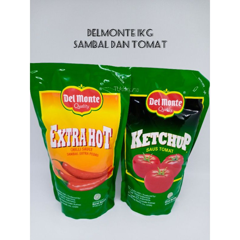 

Delmonte saus tomat / sambal 1kg
