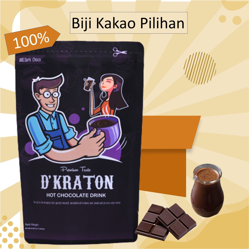 

SALE! Minuman Coklat D Kraton 80% Dark Choco Original