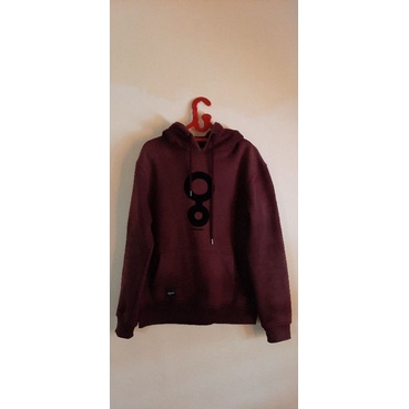 Hoodie Greenlight Second|Preloved|Original|Maroon