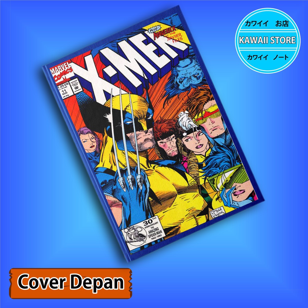 

Notebook / Pocket book Hard Cover Film Marvel XMEN KLASIK 02 uk A5 & A6 / Notes Book